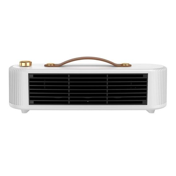 FS007 800W Riscaldatore da tavolo domestico Dispositivo di riscaldamento PTC per grandi aree, specifiche: spina UE (bianco)