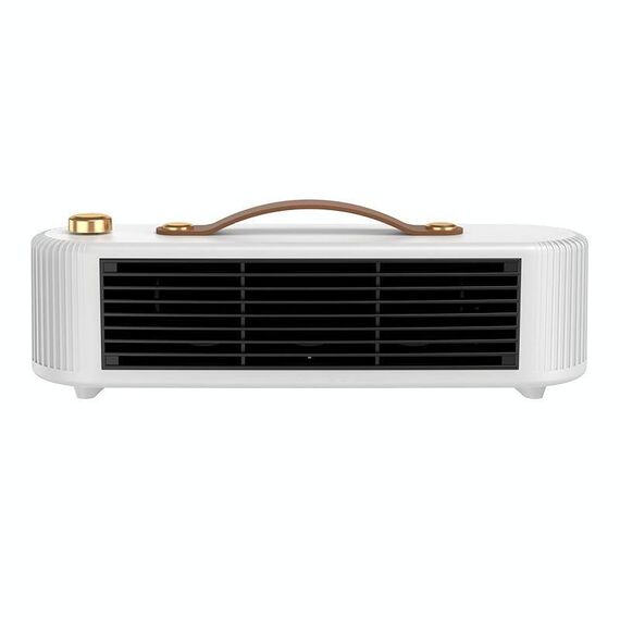 FS007 800W Riscaldatore da tavolo domestico Dispositivo di riscaldamento PTC per grandi aree, specifiche: spina USA (bianco)