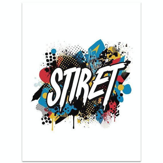 Stampa su tela decorativa EPSON Inkjet 320g senza cornice, su richiesta, dimensioni: 15x20 cm (alfabeto)