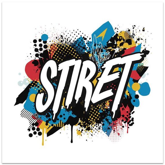 Stampa su tela decorativa EPSON Inkjet 320g senza cornice, su richiesta, dimensioni: 40x40 cm (alfabeto)