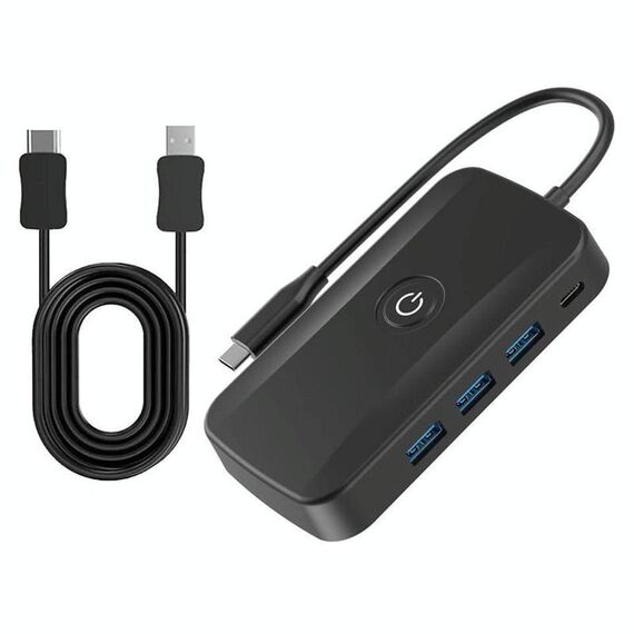 Docking station USB-C con caricabatterie rapido PD100W Wireless Casting Dock 5 in 1 (PD 100W+USB3.0 x 3)