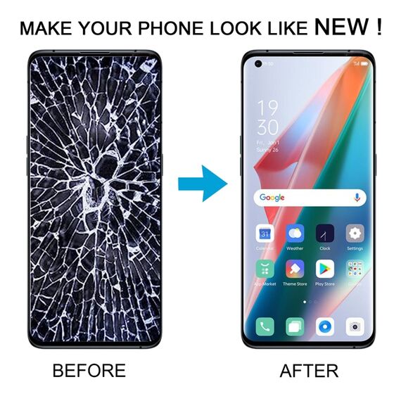 Schermo lcd tft oem con touch di ricambio per OPPO Find X3 Pro EDA006445806