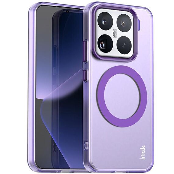 Per Xiaomi 15 Pro IMAK Candy Series Custodia antiurto MagSafe per telefono (viola)