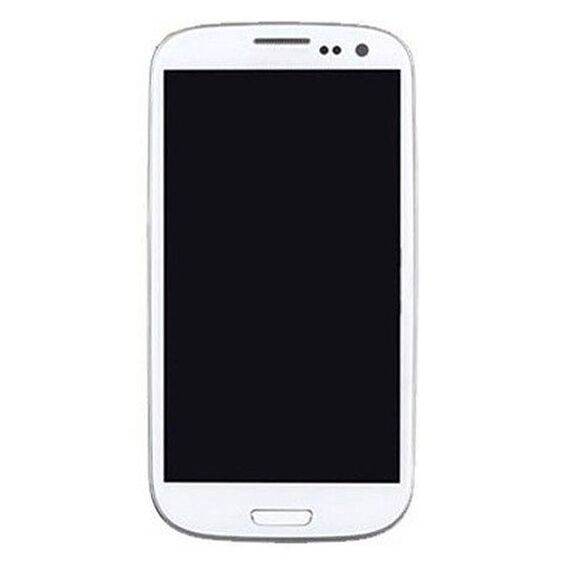 Schermo super amoled originale con touch e cornice per Galaxy SIII i9300 bianco 6922750536636