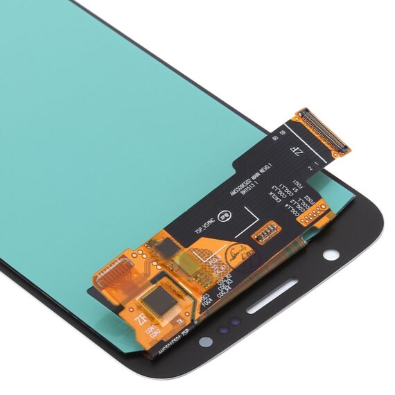 Schermo oled con touch di ricambio per Samsung Galaxy S6 bianco SPA1676WL