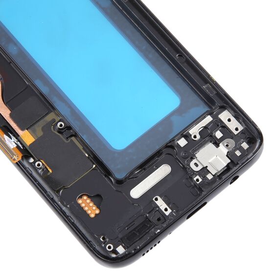 Schermo lcd tft con touch e cornice di ricambio per Samsung Galaxy S8 SM-G950 nero SPS7280B