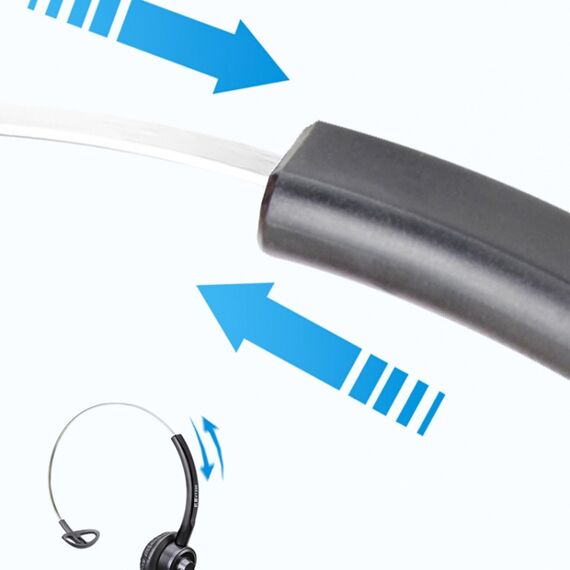 Cuffia operatore VT200 a orecchio singolo con microfono TBD0602980602Cuffia operatore VT200 a orecchio singolo con microfono TBD0602980602