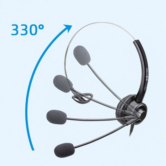 Cuffia operatore VT200 a orecchio singolo con microfono TBD0602980602