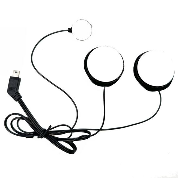 Interfono HD per casco con microfono singolo, doppio speaker e spina 10 pin TBD0604629101A