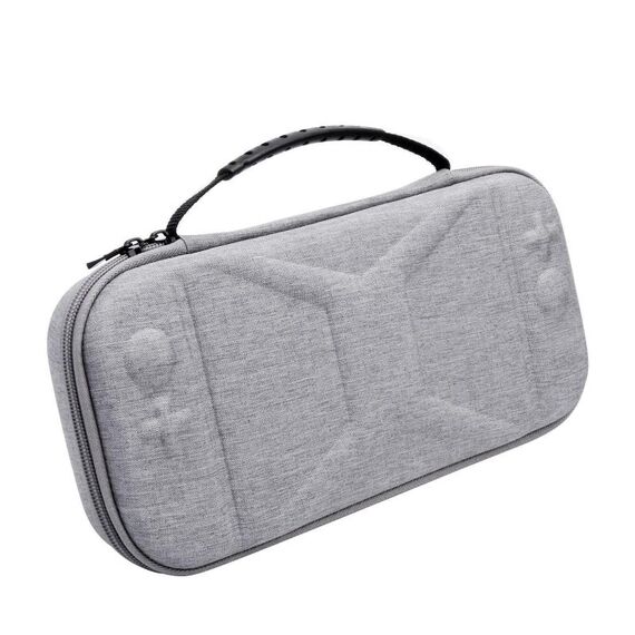 Per Nintendo Switch 2 Game Console Borsa portaoggetti in tessuto EVA (grigio argento)