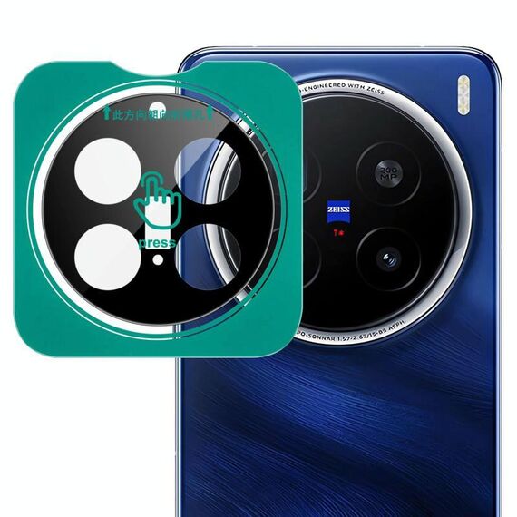 Per vivo X200 Pro imak Black Version HD Glass Rear Camera Lens Film, versione autoposizionante