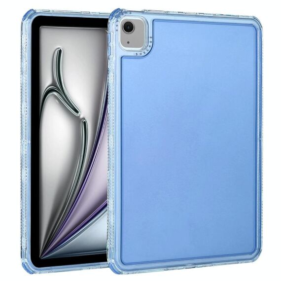 Per iPad Air 13 2024 / Pro 12.9 2022 Dream 3 in 1 TPU Hybrid PC Tablet Case (Blu)