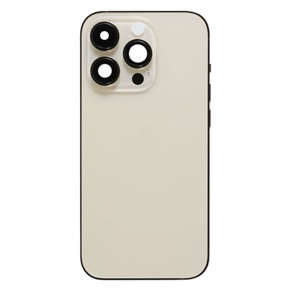 Cover posteriore Cina per iPhone 14 Pro con tasti e vassoio sim oro EDA006931802B
