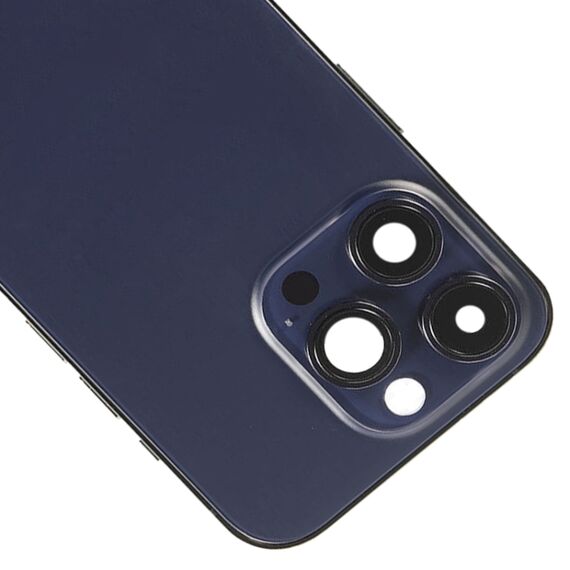 Cover posteriore CE per iPhone 14 Pro con tasti e vassoio sim viola EDA006931803C