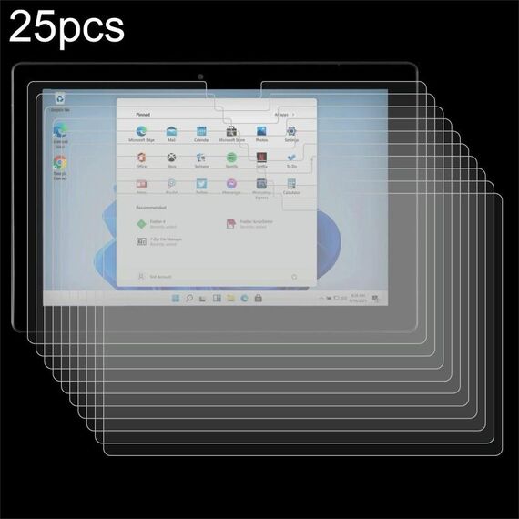 Per Fusion 5 10.1 25 pezzi 9H 0.3mm Pellicola in vetro temperato antideflagrante