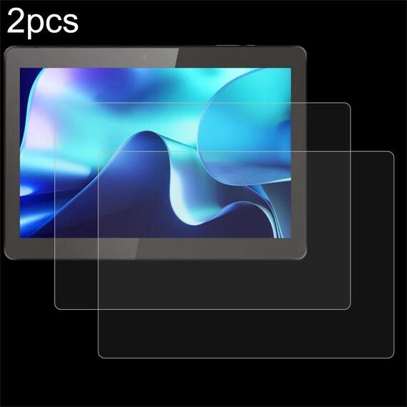 Per Logicom Tab 134 10.1 2 pezzi 9H 0.3mm Pellicola in vetro temperato antideflagrante