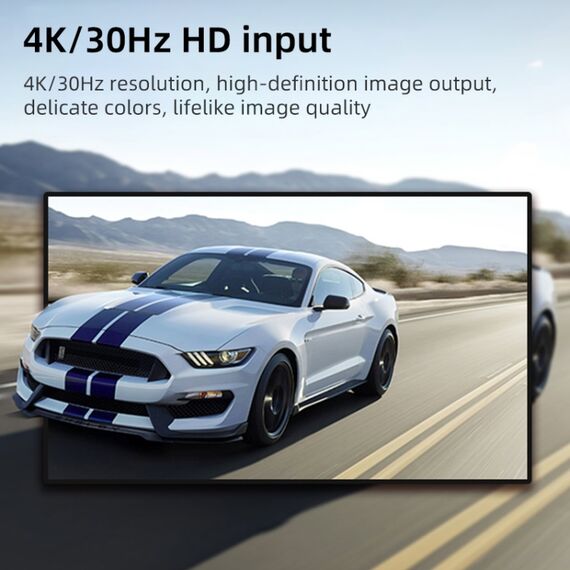 Scheda di acquisizione video HD 4K 30Hz da HDMI a USB 3.0 con cavo PC8336