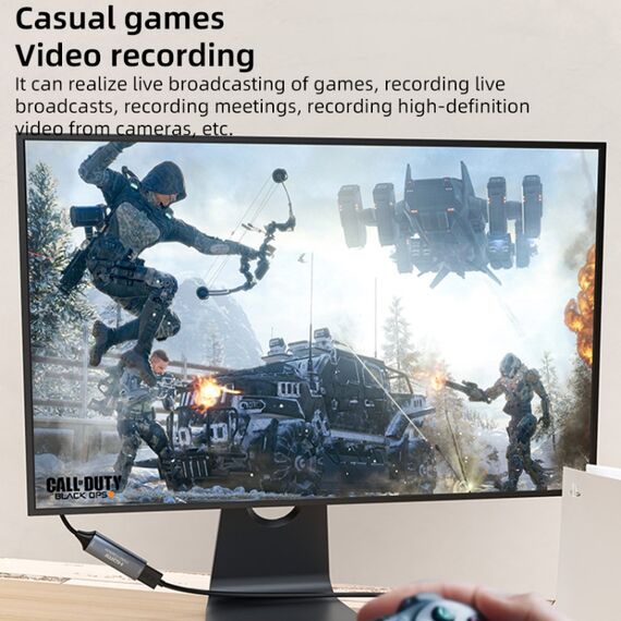 Scheda di acquisizione video HD 4K 30Hz da HDMI a USB 3.0 con cavo PC8336