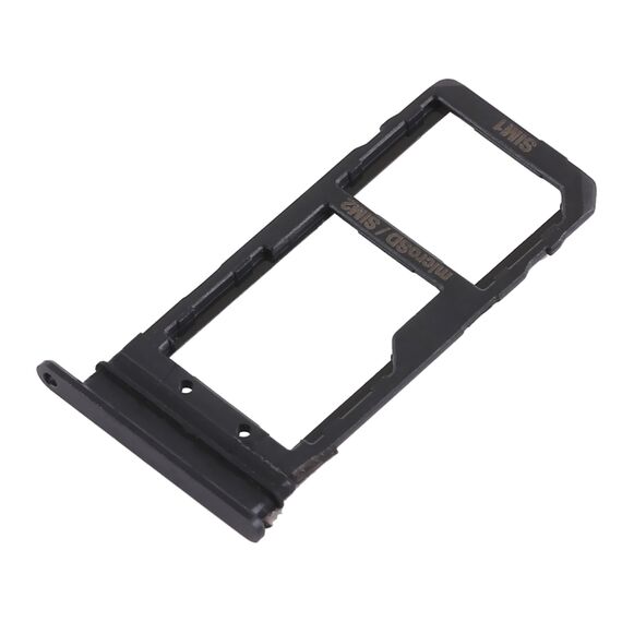 Vassoio scheda SIM + vassoio scheda SIM / vassoio scheda micro SD per HTC U11 + (nero) SP9844B