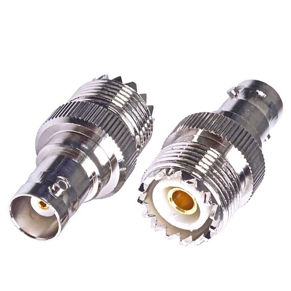 Adattatore coassiale RF BNC femmina a UHF PL-259 dritto TBD04246376