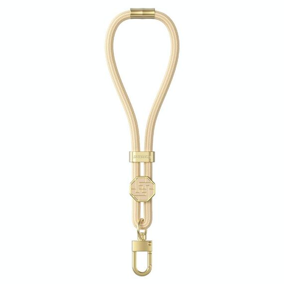 DUX DUCIS Garden Series Swastika Pattern Lanyard regolabile per telefono corto (giallo smalto)