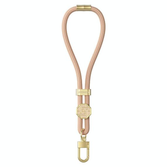 DUX DUCIS Garden Series Swastika Pattern Lanyard regolabile per telefono corto (colore ambra)