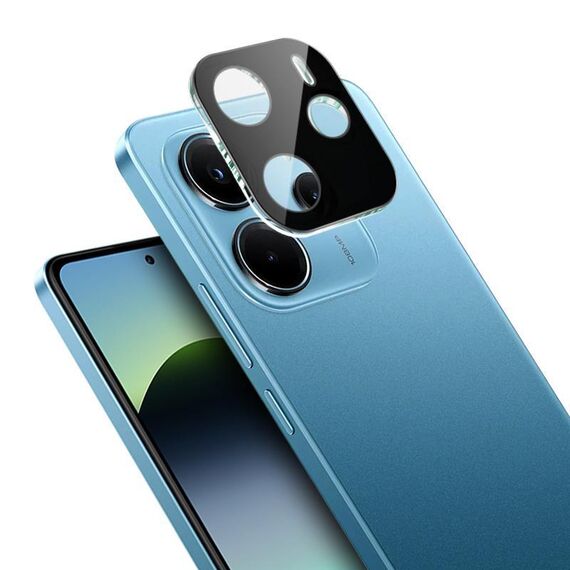 Per Redmi Note 14 4G Global 163,25 mm imak Pellicola per obiettivo in vetro integrato ad alta definizione Versione nera