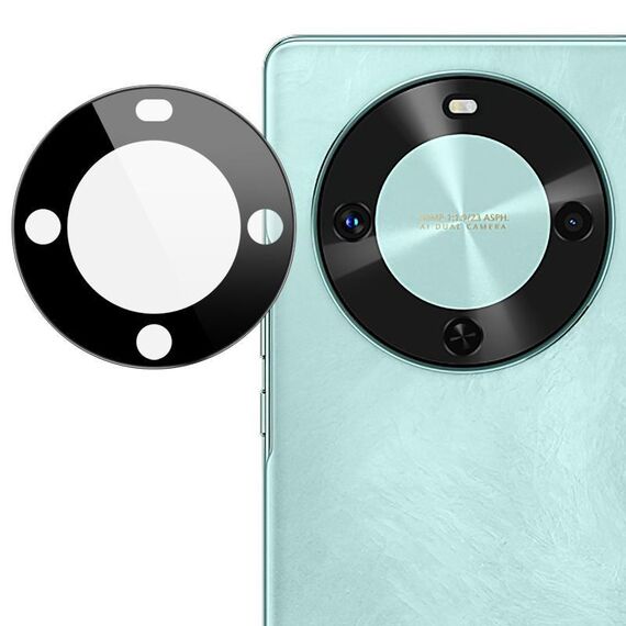 Per Huawei Enjoy 70X imak Pellicola in vetro per obiettivo fotocamera posteriore Versione nera