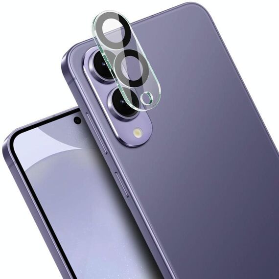 Per Samsung Galaxy S25 Edge 5G IMAK Pellicola in vetro per fotocamera posteriore integrata ad alta definizione, design Black Eye