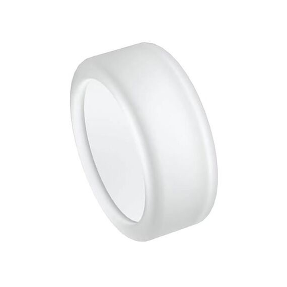 Per Oura Ring Gen 3 Anello da dito Custodia protettiva anti-caduta impermeabile Custodia in silicone Smart Ring, taglia: S (bianco)