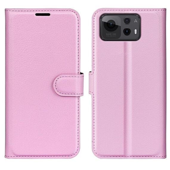 Per Asus Zenfone 12 Ultra Litchi Texture Custodia in pelle con supporto orizzontale a libro (rosa)