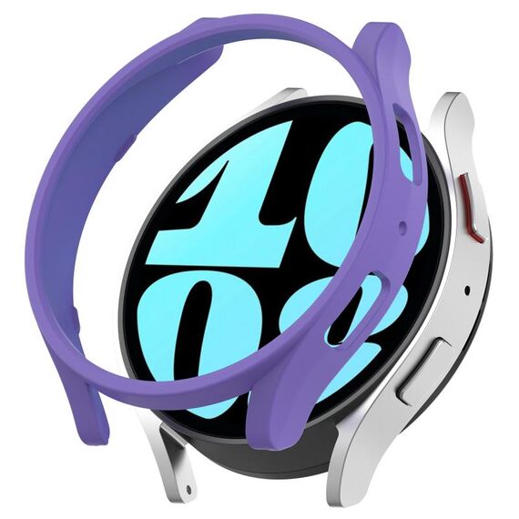 Per Samsung Galaxy Watch 6 44mm Custodia protettiva per orologio da PC a mezza copertura (viola)