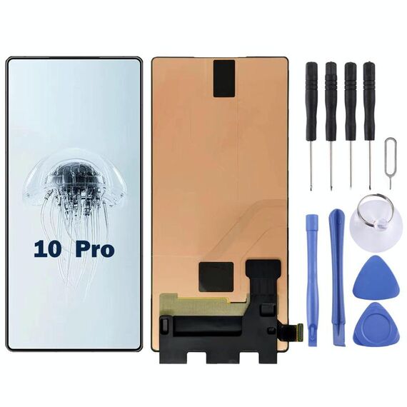 Per ZTE Nubia Red Magic 10 Pro NX789J AMOLED Schermo LCD originale Digitizer Assembly completo (nero)