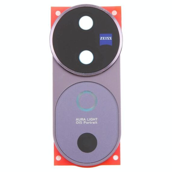 Per vivo V40 Copriobiettivo fotocamera posteriore originale (viola)
