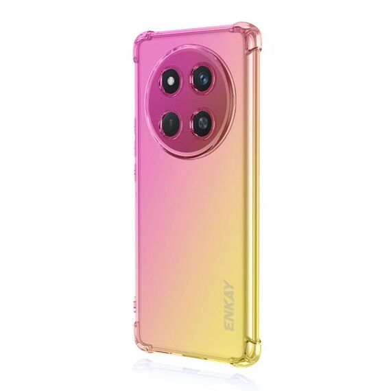 Per Honor X60 Pro 5G / X9c / Magic7 Lite ENKAY Hat-Prince Gradient Airbag TPU Custodia per telefono (oro rosa)