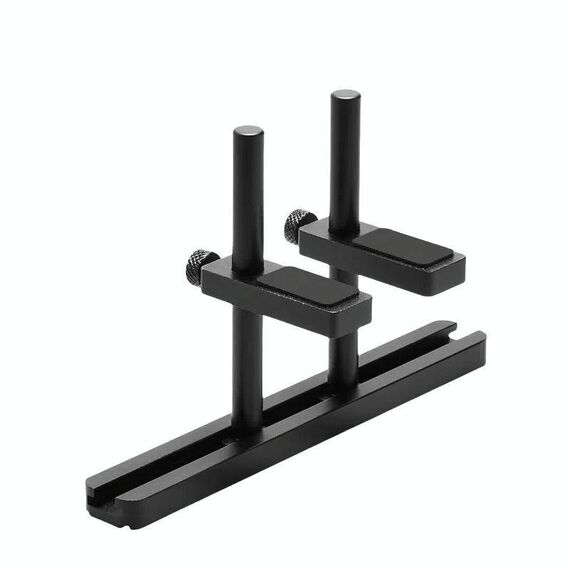 FinalCool Supporto per scheda grafica regolabile in lega di alluminio Supporto per ventola per telaio Supporto per scheda grafica 8 cm Nero