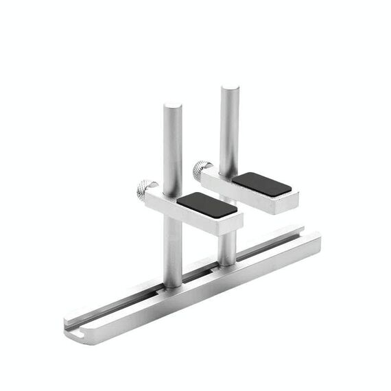 FinalCool Supporto per scheda grafica regolabile in lega di alluminio Chassis Posizione ventola Supporto per scheda grafica 8 cm Argento