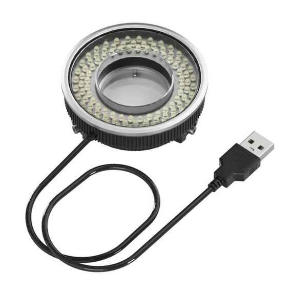 MaAnt MY-038 Microscopio per riparazione di telefoni cellulari Lampade a LED polarizzate ad anello con sorgente luminosa a 96 perline Luci di riempimento antiriflesso