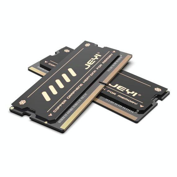 2 pz/pacco JEYI dissipatore di calore per memoria portatile in grafene e rame puro per DDR5 DDR4 DDR3 (NB-CG)