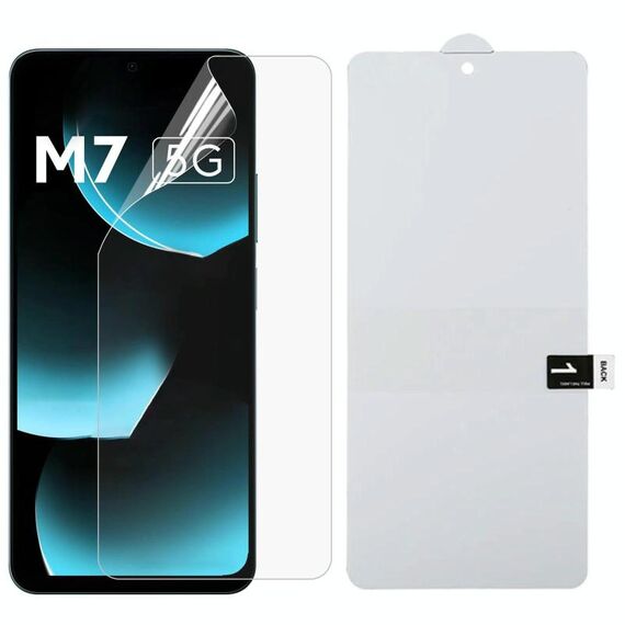 Per Xiaomi Poco M7 5G Pellicola protettiva per schermo intero antideflagrante in idrogel