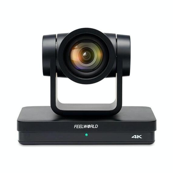 FEELWORLD UHD4K12X Telecamera PTZ 4K Zoom ottico 12X, messa a fuoco automatica SDI HDMI USB IP Controllo remoto (spina UK)