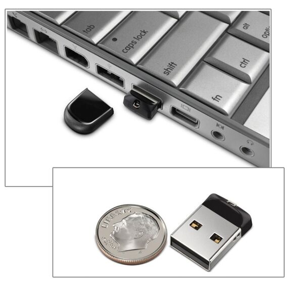 Mini chiavetta USB da 8 GB con catena per PC e laptop S-FD-00201 6922185076172
