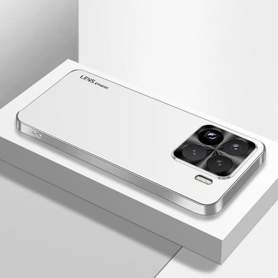 Per Xiaomi 15 Pro AG Custodia per telefono in acrilico galvanico satinato (argento bianco)