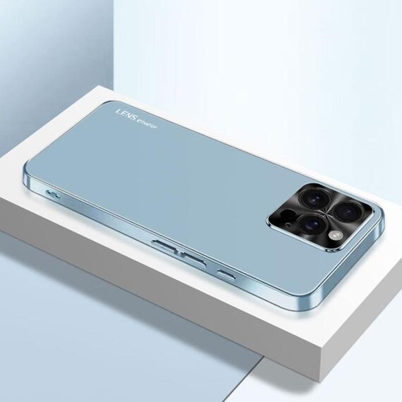 Per iPhone 16 Pro AG Custodia per telefono in acrilico galvanico satinato (blu Sierra)