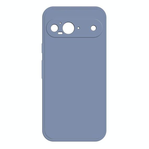 Per Google Pixel 9 Custodia per telefono in silicone liquido imitazione (grigio)