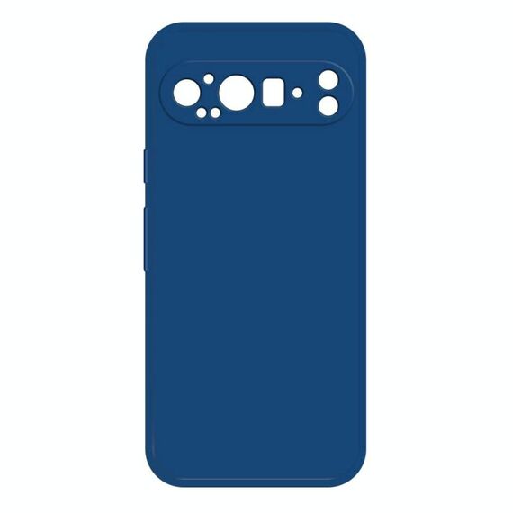 Per Google Pixel 9 Pro XL Custodia per telefono in silicone liquido imitazione (blu)