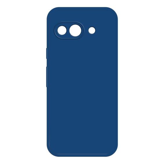 Per Google Pixel 9a Custodia per telefono in silicone liquido imitazione (blu)