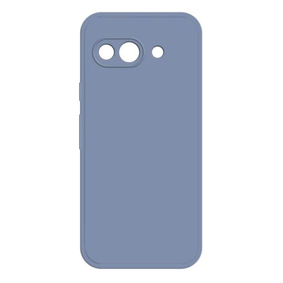 Per Google Pixel 9a Custodia per telefono in silicone liquido imitazione (grigio)