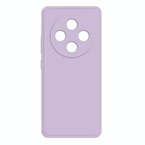 Per Redmi 14C 5G Custodia per telefono in silicone liquido imitazione (viola)