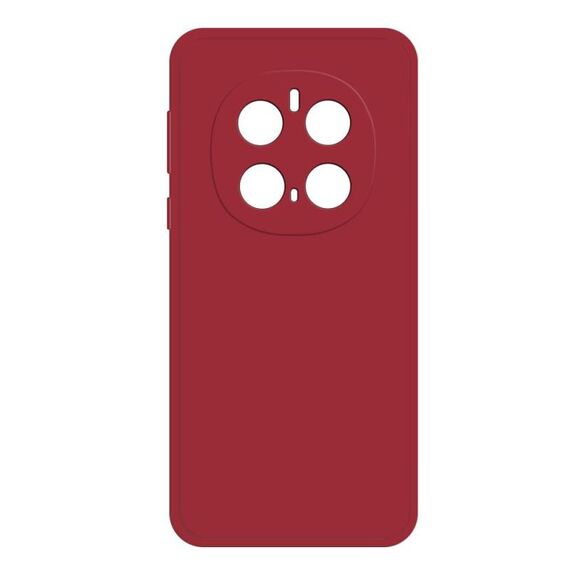 Custodia per telefono in silicone liquido imitazione per Honor Magic7 Pro (rosso scuro)